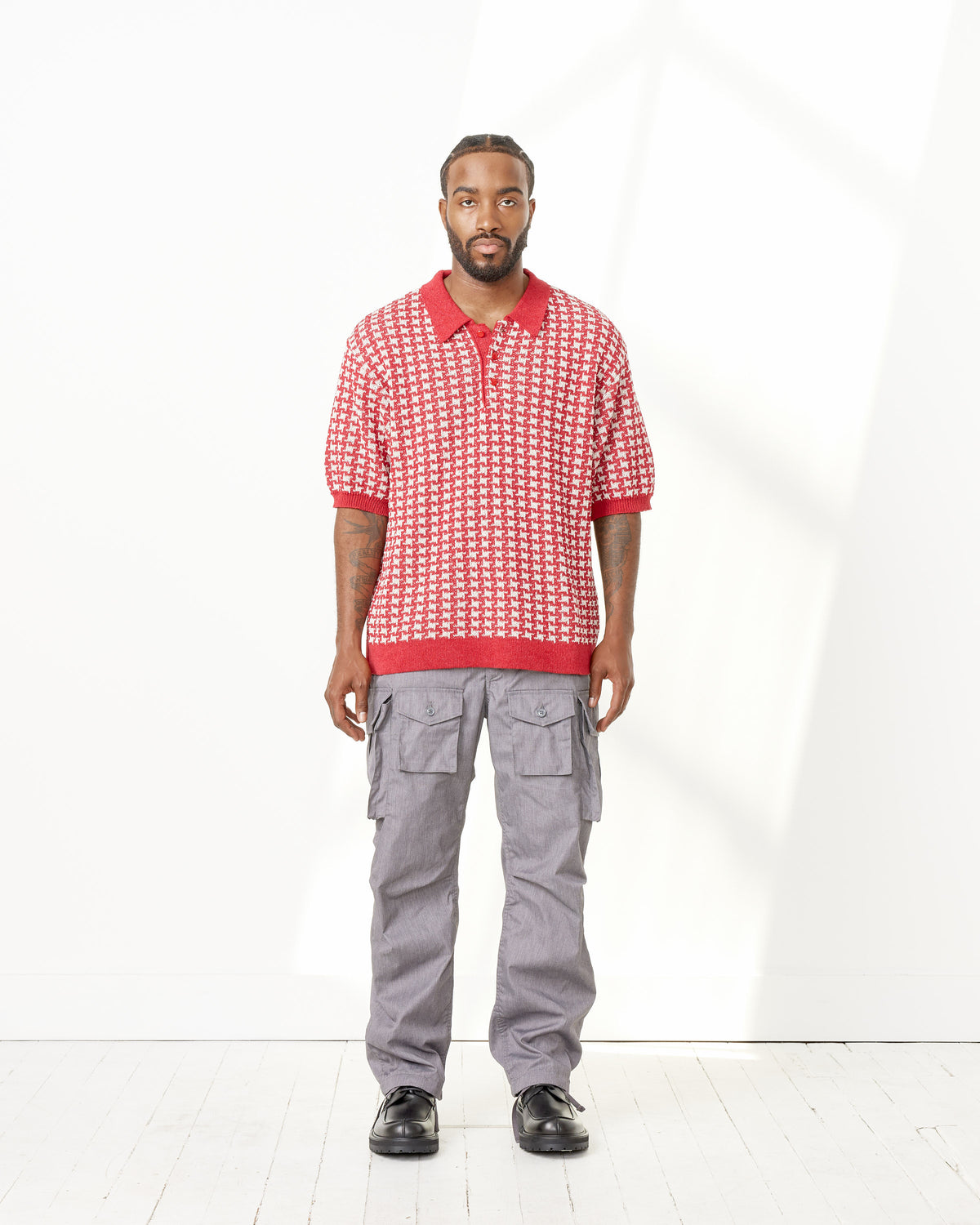 Houndstooth Polo Sweater Needles Explore the Latest Trends and