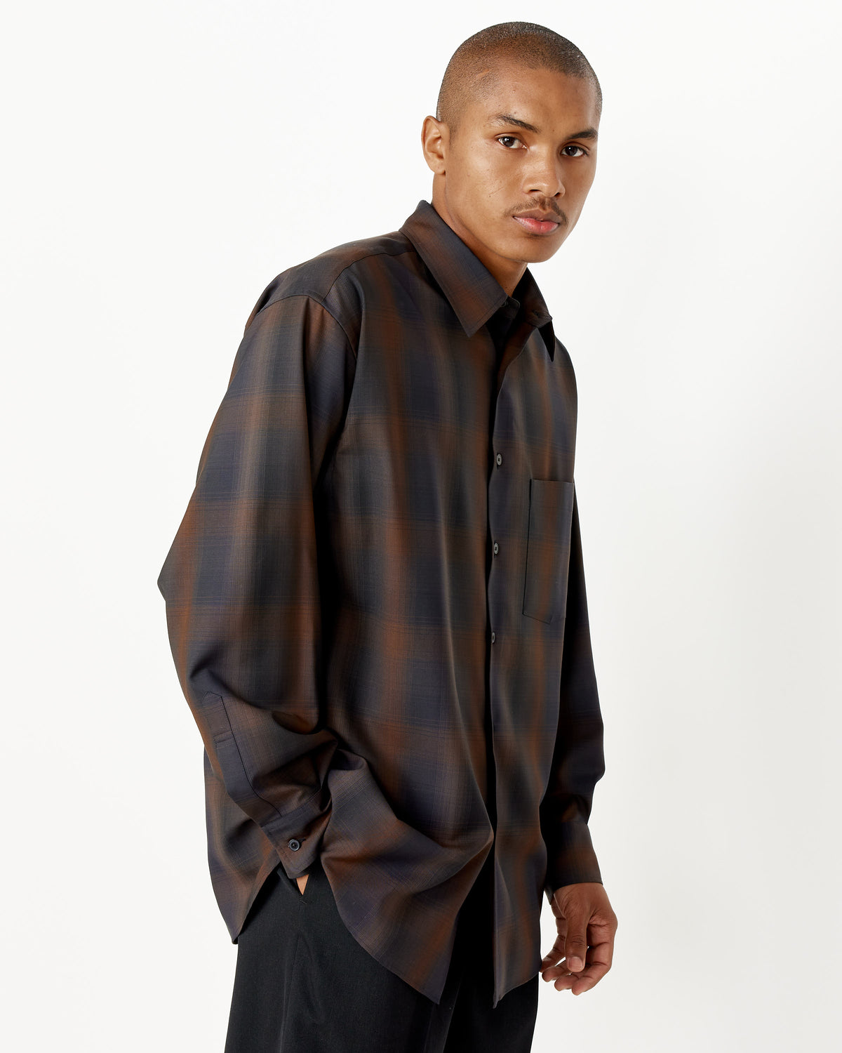Check Out Our Exciting Line of Super Light Wool Check Shirt 